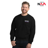 NASA Sweatshirt Black ⏐ Embroidered Worm
