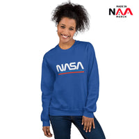 NASA Sweatshirt Blue Worm