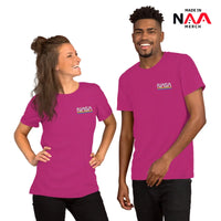 NASA T-SHIRT ⏐ Berry ⏐ Embroidered Worm