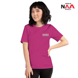 NASA T-SHIRT ⏐ Berry ⏐ Embroidered Worm