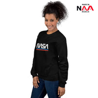 NASA Sweatshirt Black Worm