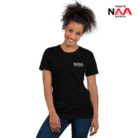 NASA T-SHIRT ⏐ Black ⏐ Embroidered Worm