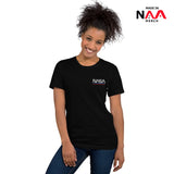 NASA T-SHIRT ⏐ Black ⏐ Embroidered Worm