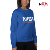 NASA Sweatshirt Blue Worm