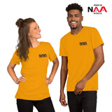 NASA T-SHIRT ⏐ Gold ⏐ Embroidered Worm
