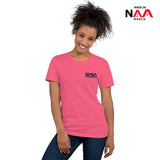 NASA T-SHIRT ⏐ Pink ⏐ Embroidered Worm