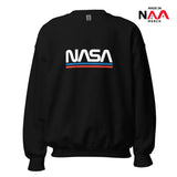 NASA Sweatshirt Black Worm