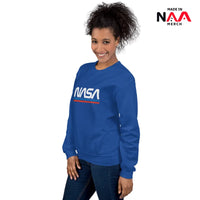 NASA Sweatshirt Blue Worm