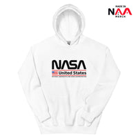 Hoodie White ⏐ Worm United States