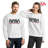 NASA Sweatshirt White Worm