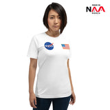 NASA SHIRT ⏐ Meatball White ⏐ Flag US