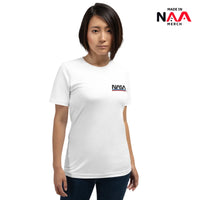 NASA T-SHIRT ⏐ White ⏐ Embroidered Worm