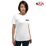 NASA T-SHIRT ⏐ White ⏐ Embroidered Worm