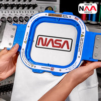 Black NASA Sweatshirt ⏐ “Red Worm” embroidery surrounded by black