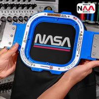 NASA Sweatshirt Black ⏐ Embroidered Worm