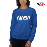 NASA Sweatshirt Blue Worm