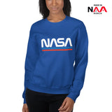 NASA Sweatshirt Blue Worm